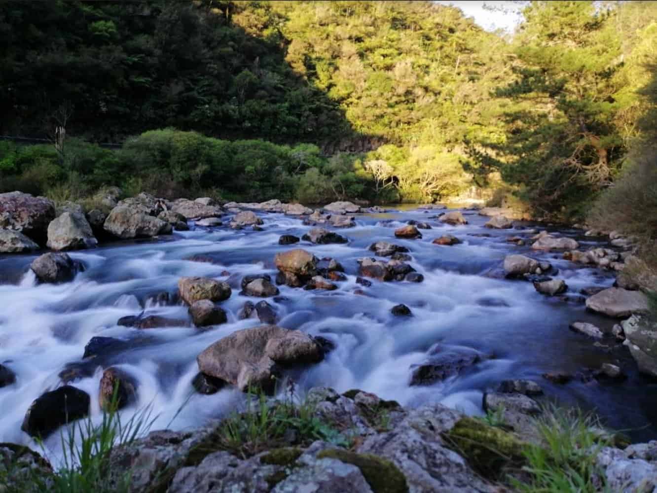 Cycling attraction Karangahake Gorge Hauraki Rail Trail